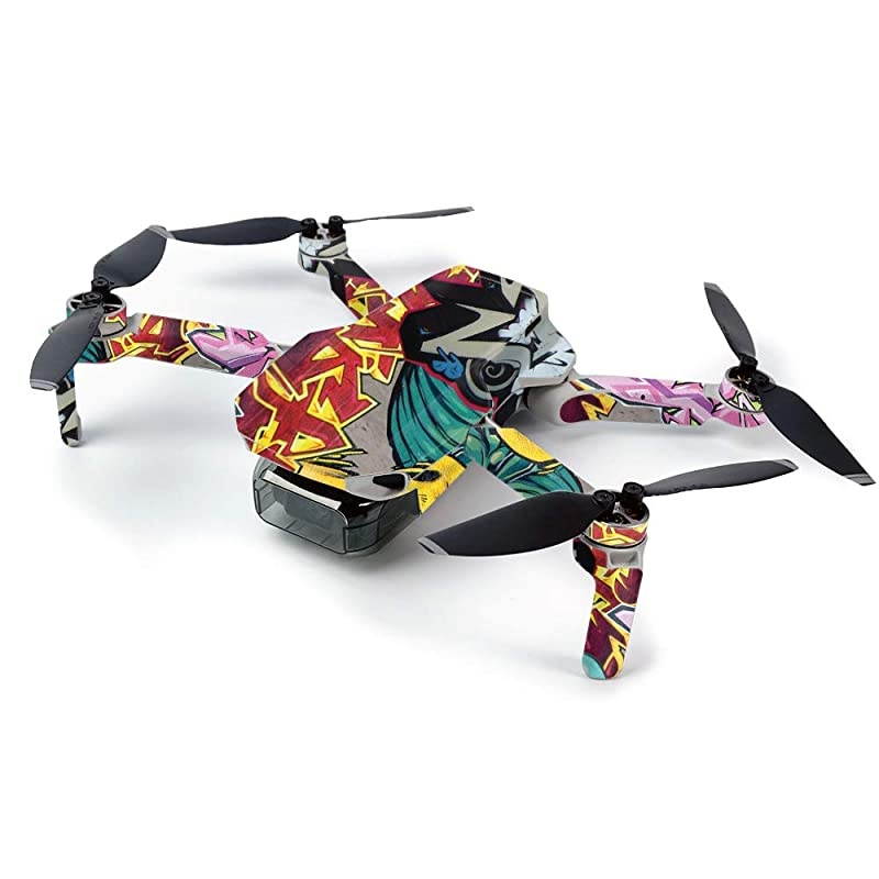 Skin for DJI Mavic Mini Portable Drone Quadcopter - Graffiti Wild Styles | Protective, Durable, and Unique Vinyl Decal wrap Cover | Easy to Apply | Made in The USA