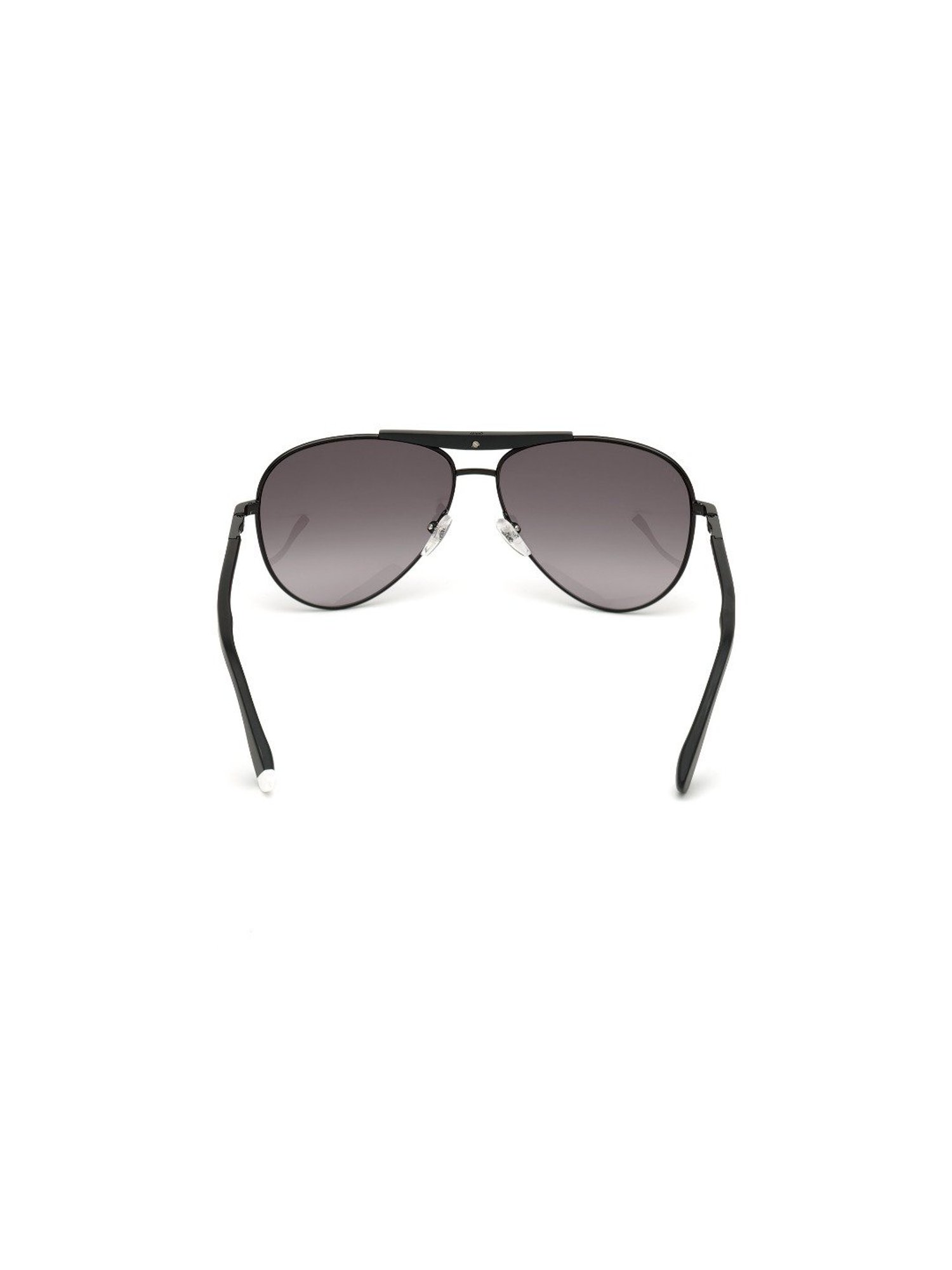 Web Eyewear Grey Oval Sunglasses for Men Designed in Italy