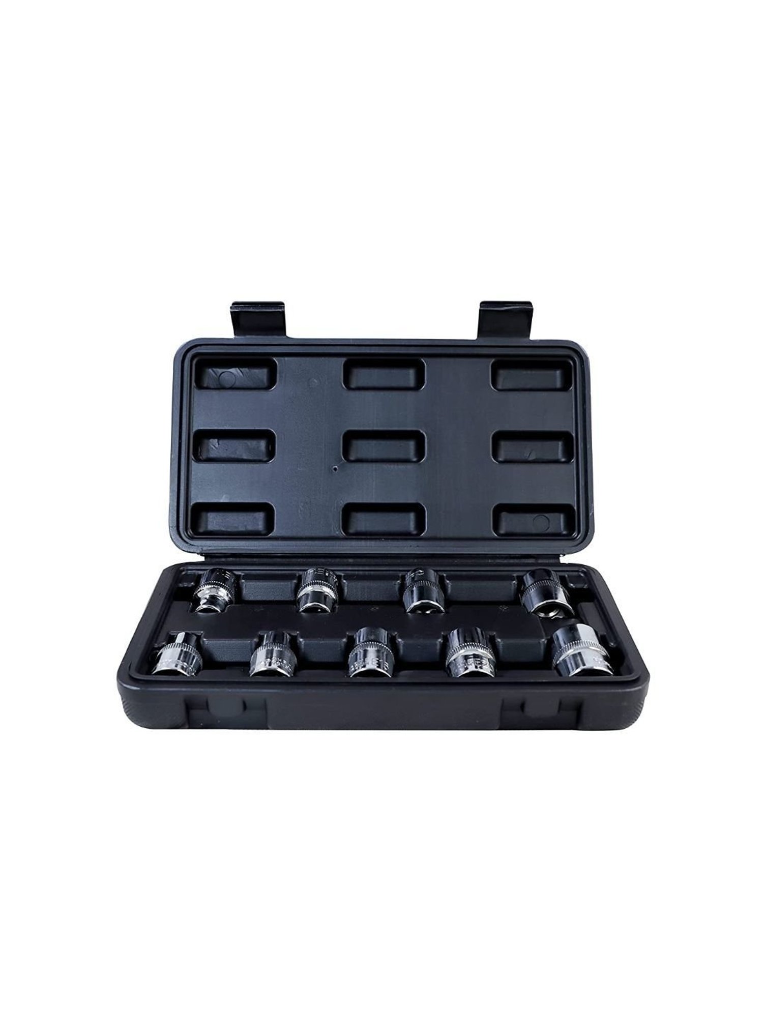 Durelo D-BS9E 1-2 inch Drive E- Socket Set - 9 Pcs