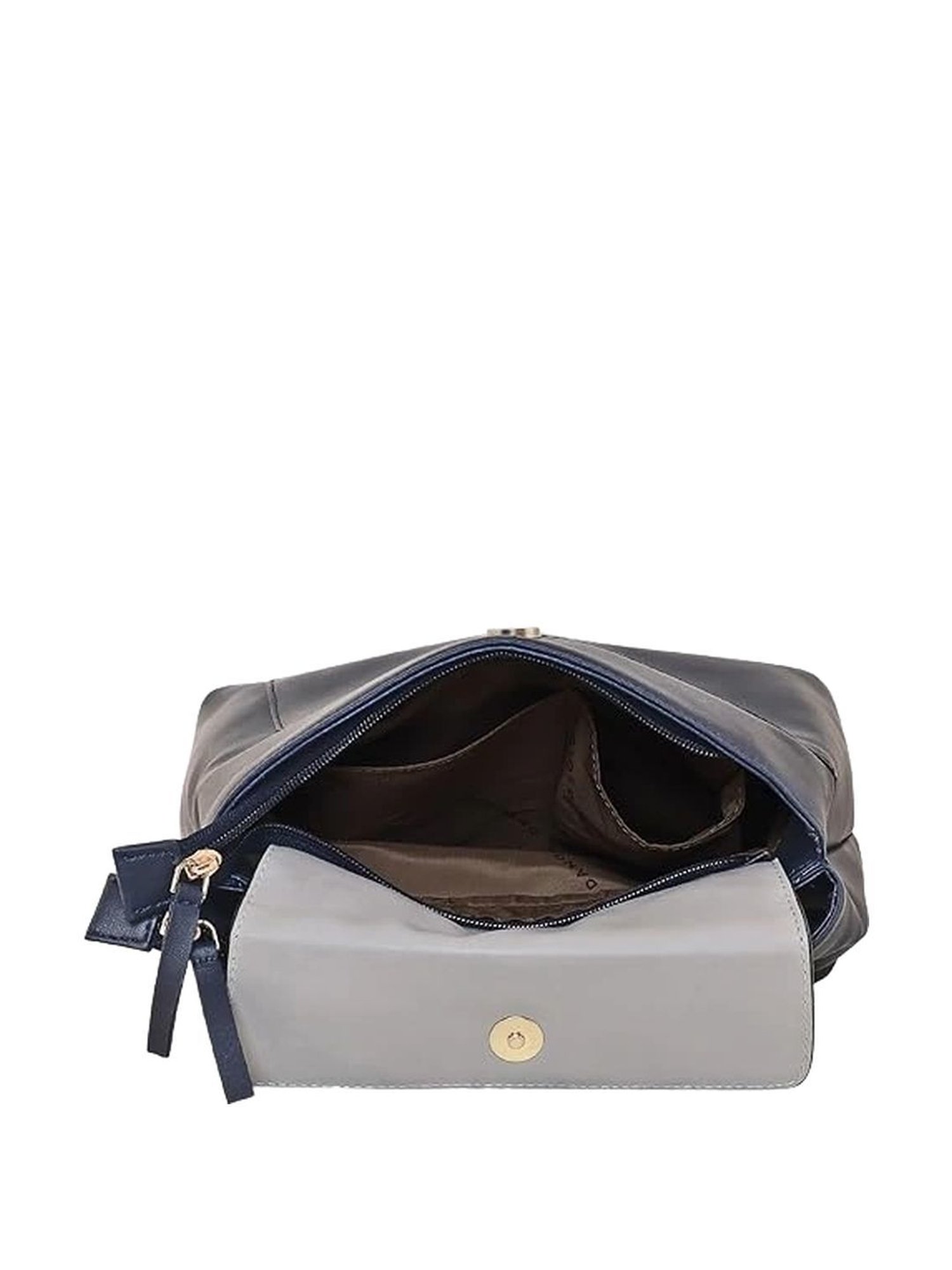 ZOUK Kashmir Blooms Classic Multicolor Printed Medium Handbag