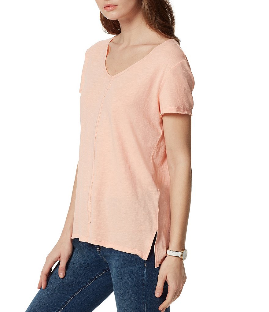 IBKUL Pricilla Print Long Sleeve Mock Neck Top