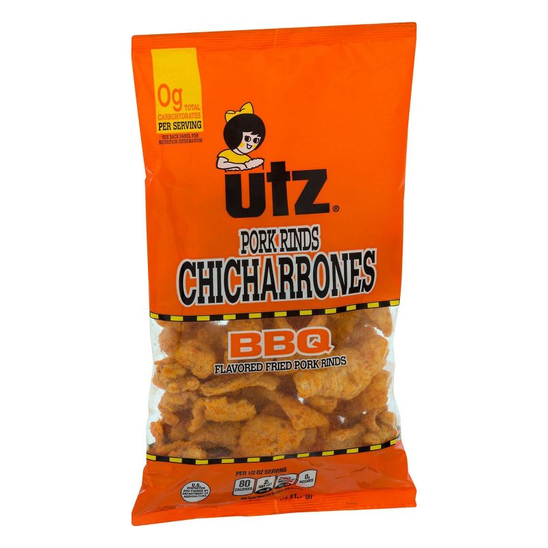 Utz BBQ Pork Rind - 5oz