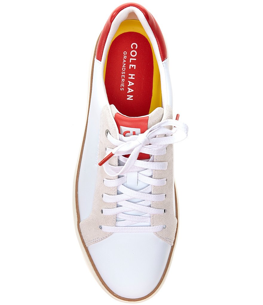 Cole Haan Men's GrandPro Topspin Leather Lace-Up Sneakers