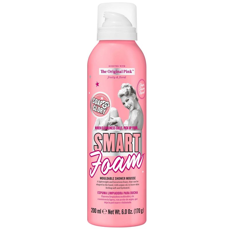 Soap & Glory Original Pink Smart Foam Mouldable Shower Mousse - 6.0oz