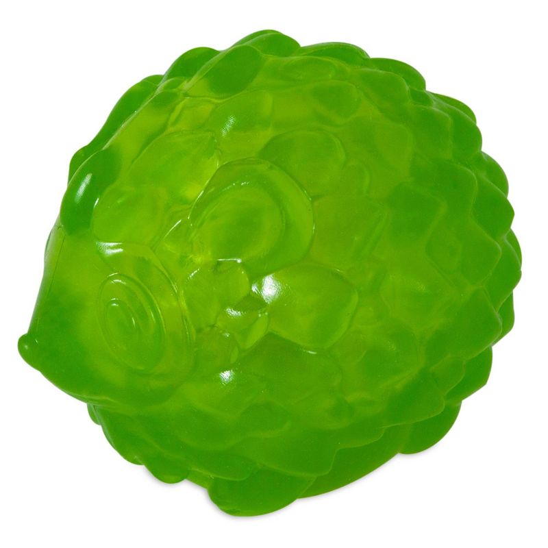 JW Pet Hedgehog Squeak-Ee Ball Dog Toy - Green - S