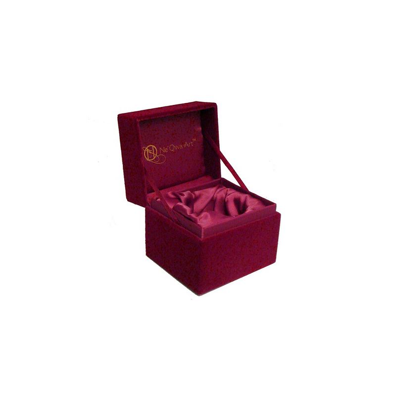 NeQwa 3" Ne'Qwa "Oh Night Divine" Hand-Painted Glass Christmas Ornament #7141162