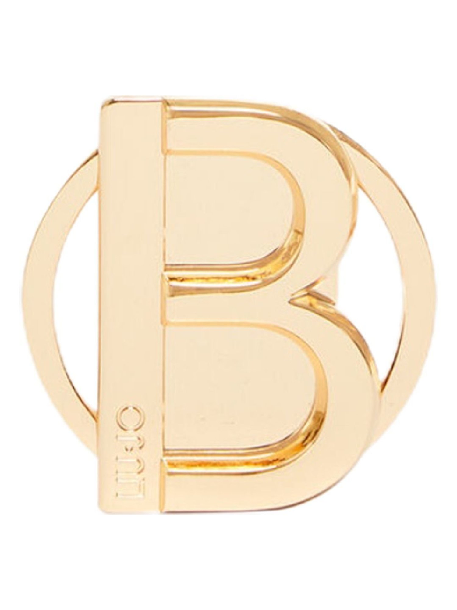 LIU JO Rose Gold Letter B Metal Plate