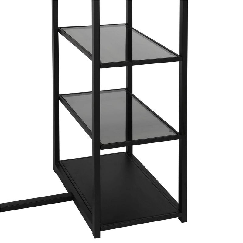 3pc Emelie Metal Pub Set With Faux Marble Top Black - Cosmoliving By Cosmopolitan