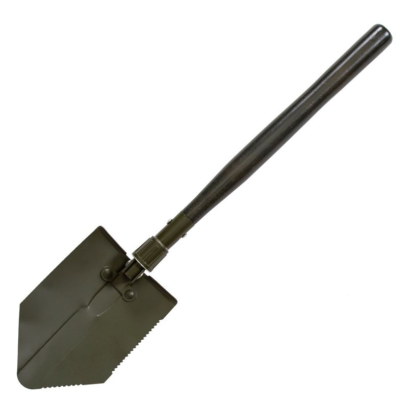 Stansport 25" GI Style Folding Shovel Olive Drab Green