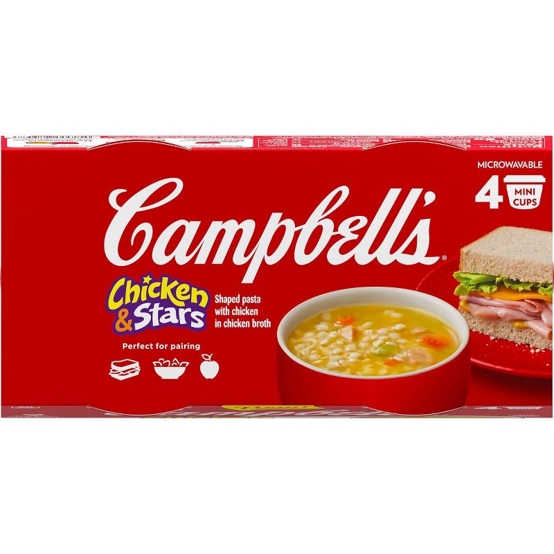 Campbell's R&W Chicken and Stars - 7oz/4pk