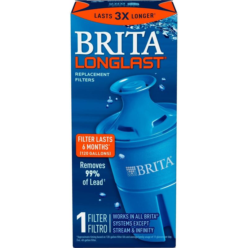 Brita Extra Large 18 Cup UltraMax Water Dispenser and Filter - BPA Free - Black