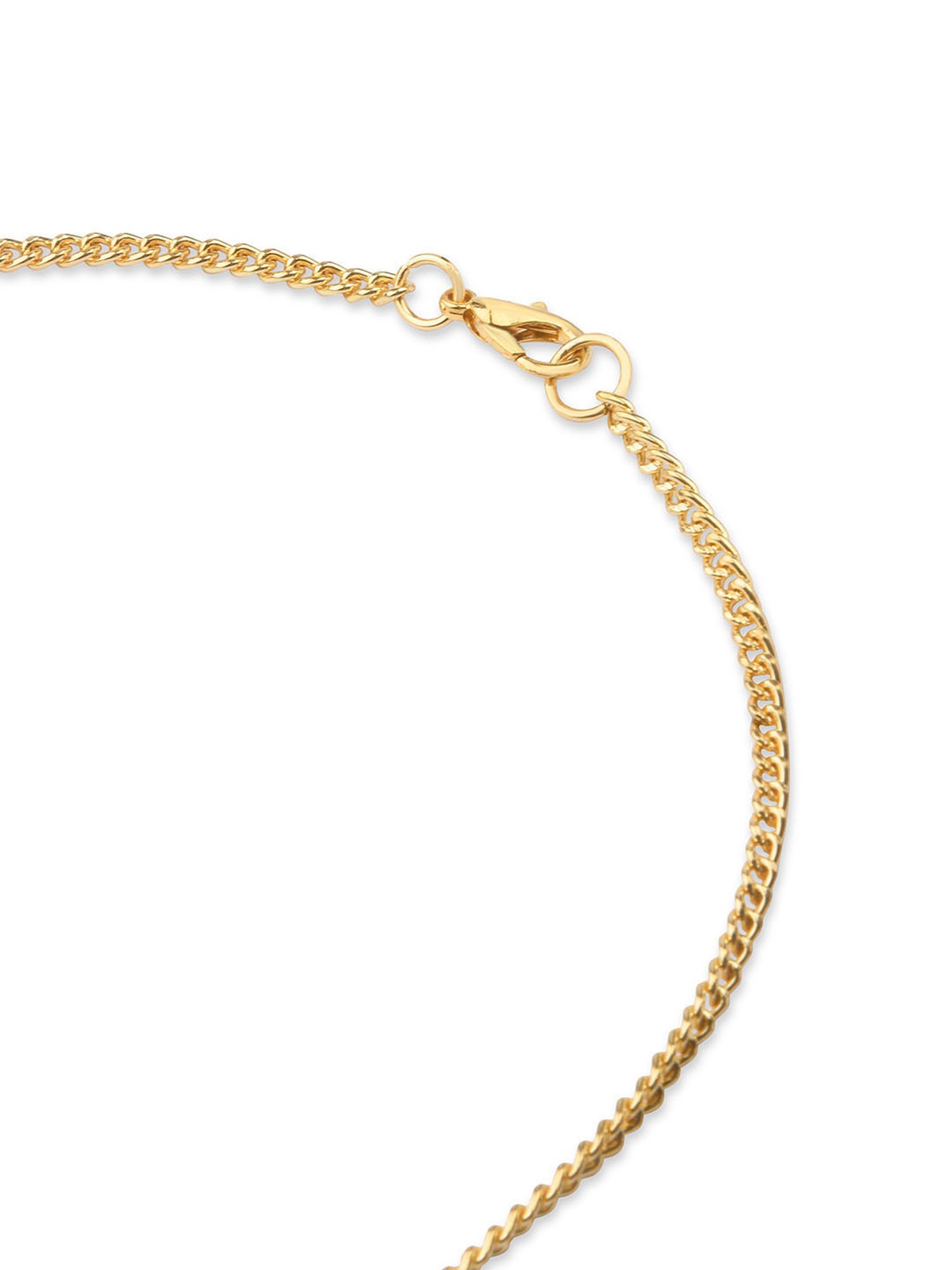 The Bro Code Silver-Plated OM Pendant Necklace for Men