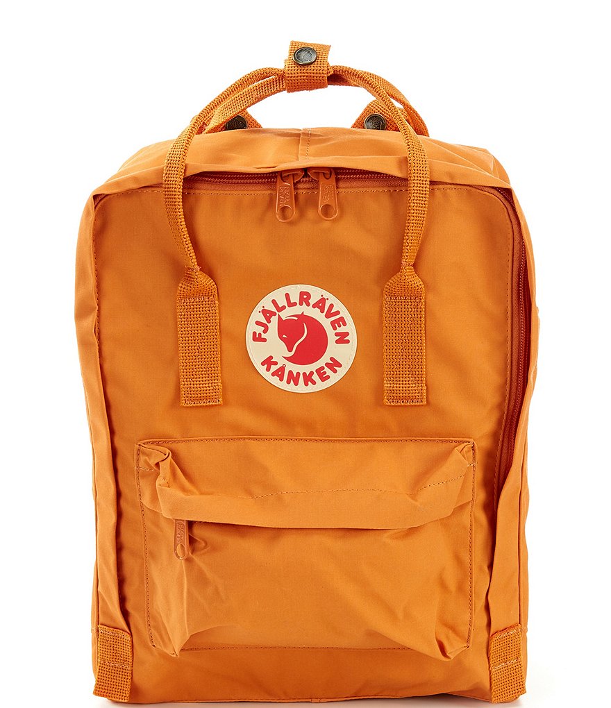 Fjallraven Kanken Water-Resistant Cotton Zipper Convertible Backpack