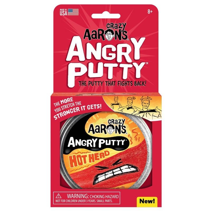 Crazy Aaron's Hot Head Angry Putty