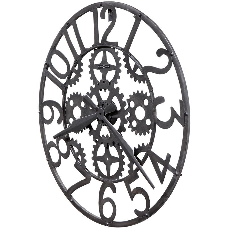 Howard Miller 625698 Iron Works Wall Clock.