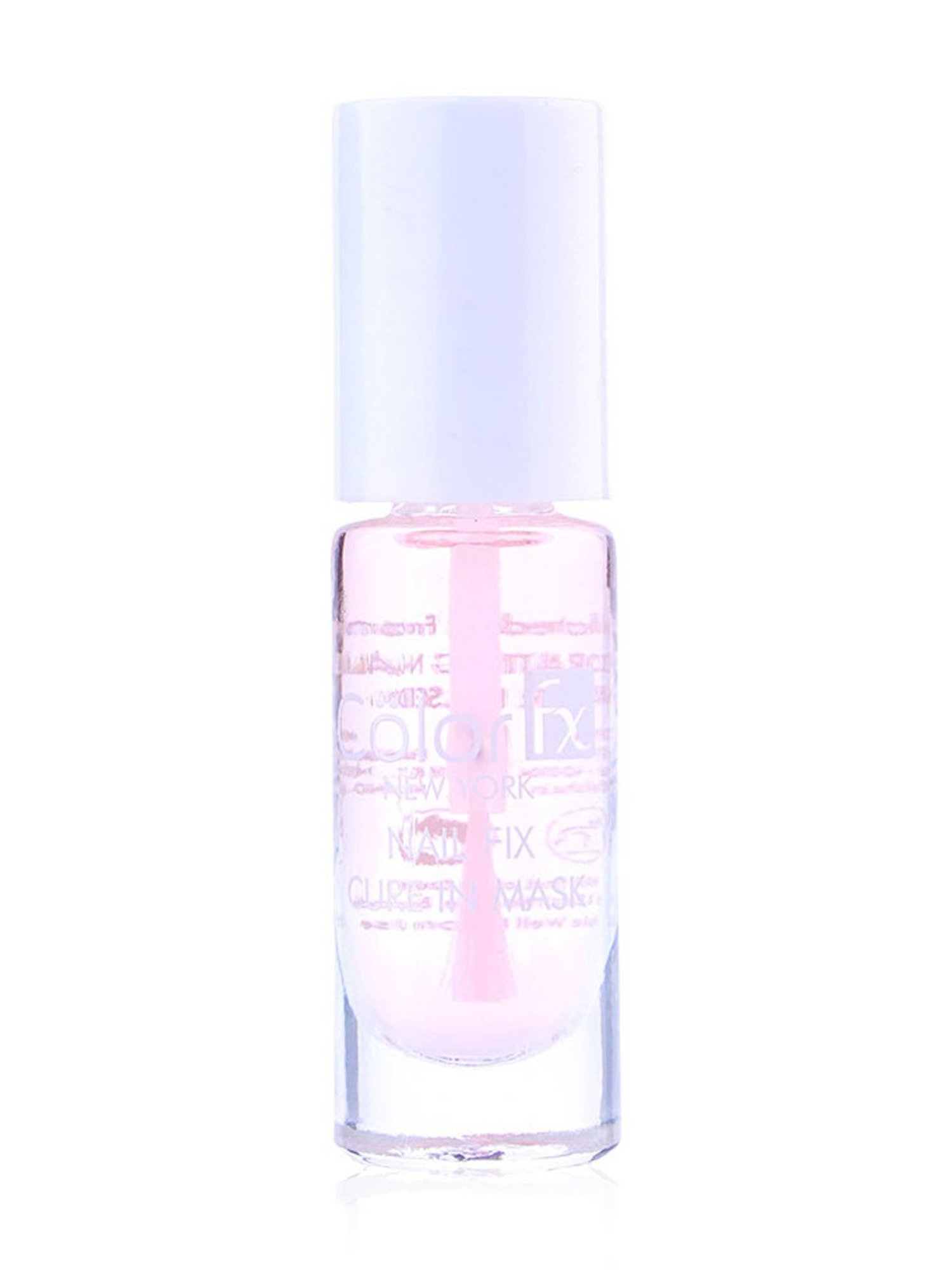 Color Fx Nail Fix Cure-In Mask, Moisturizer, Nail Enamel Remover & Nail Buffer Combo, Pack of 4