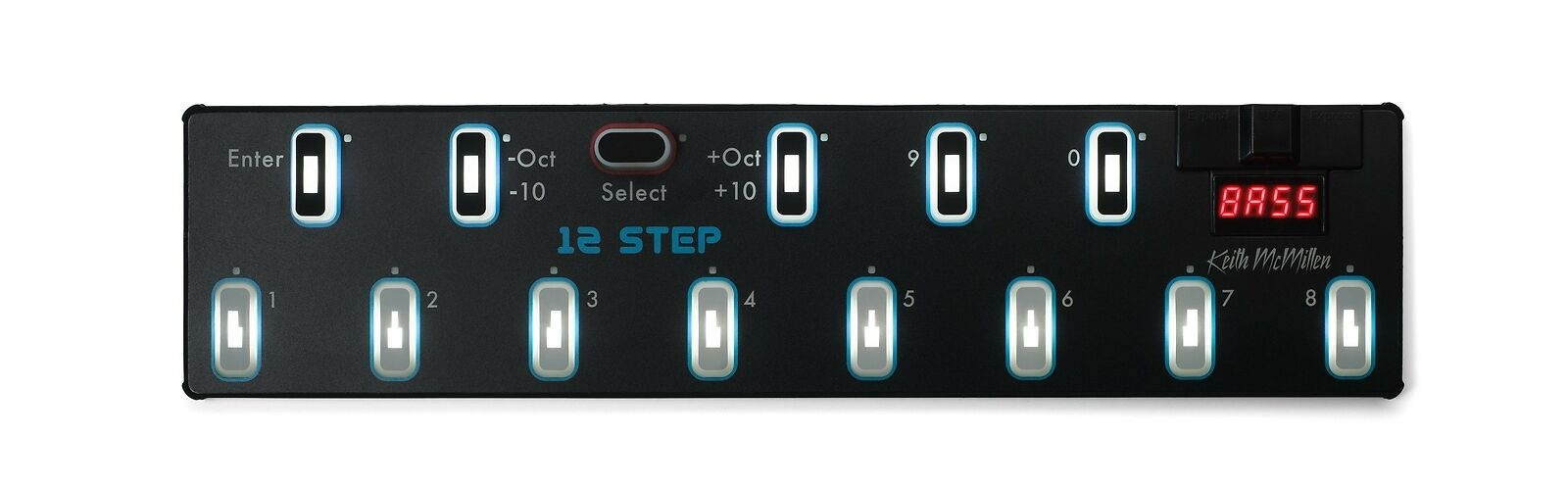 12 Step Chromatic Keyboard Foot Controller