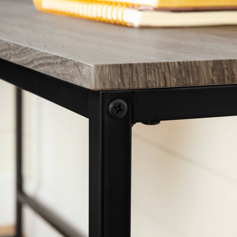 Evane L Shaped Desk Oak Camel - South Shore