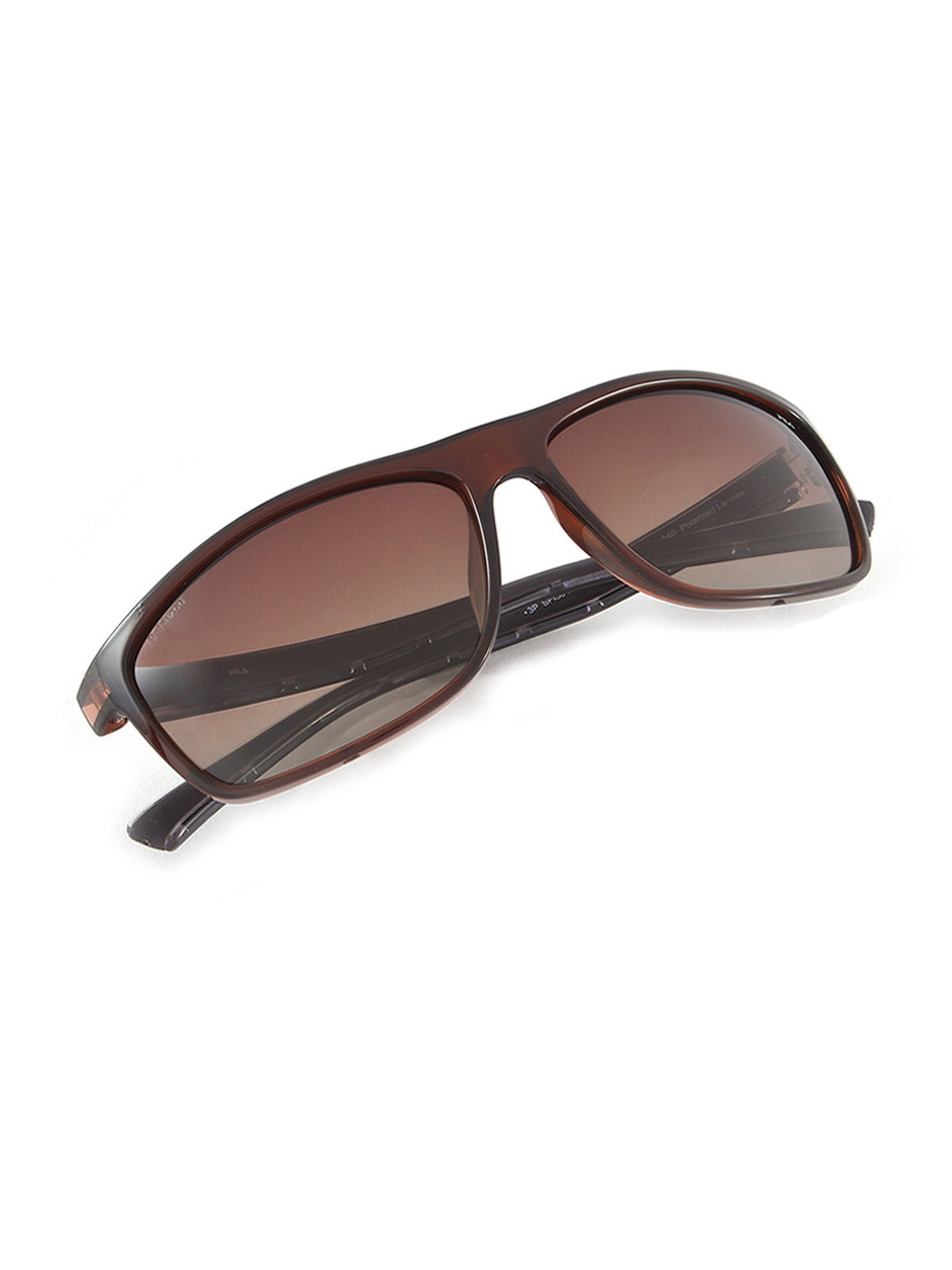 Fila Brown Rectangular UV Protection Unisex Sunglasses
