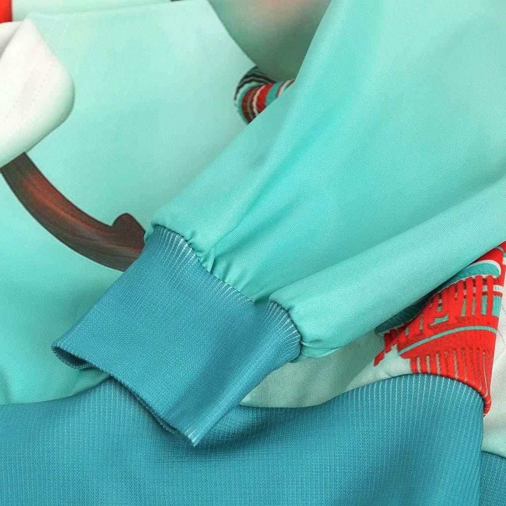 LATINDAY Unisex Cute Christmas Hoodie Sweatshirts Casual Printed Kangroo Pocket Pullover