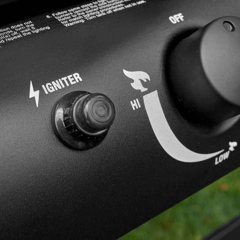 Char-Griller E5030 Dual 2 Burner Grill