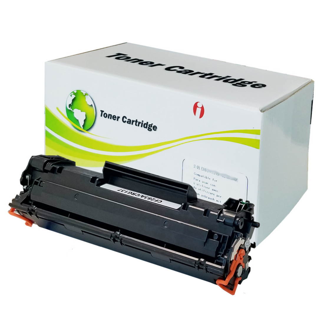 ink4work&reg; Replacement For Hp  CF283A (83A) Toner Cartridge Fits LaserJet Pro M201n, M201dw, M127fn, M127fw M125nw, M125rnw, M225dn M225dw printer