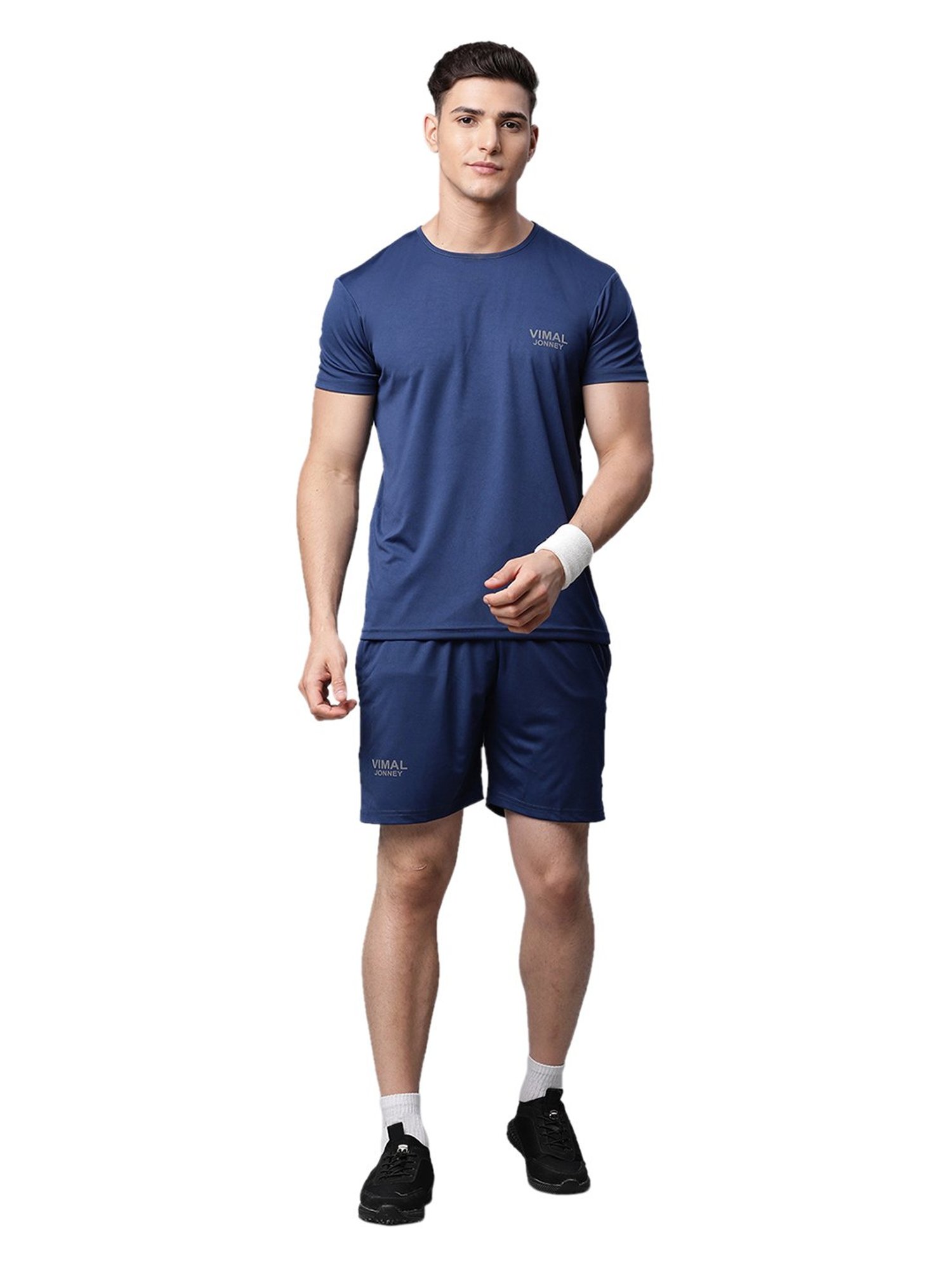 Rock.It Blue Regular Fit Printed TrackSuit