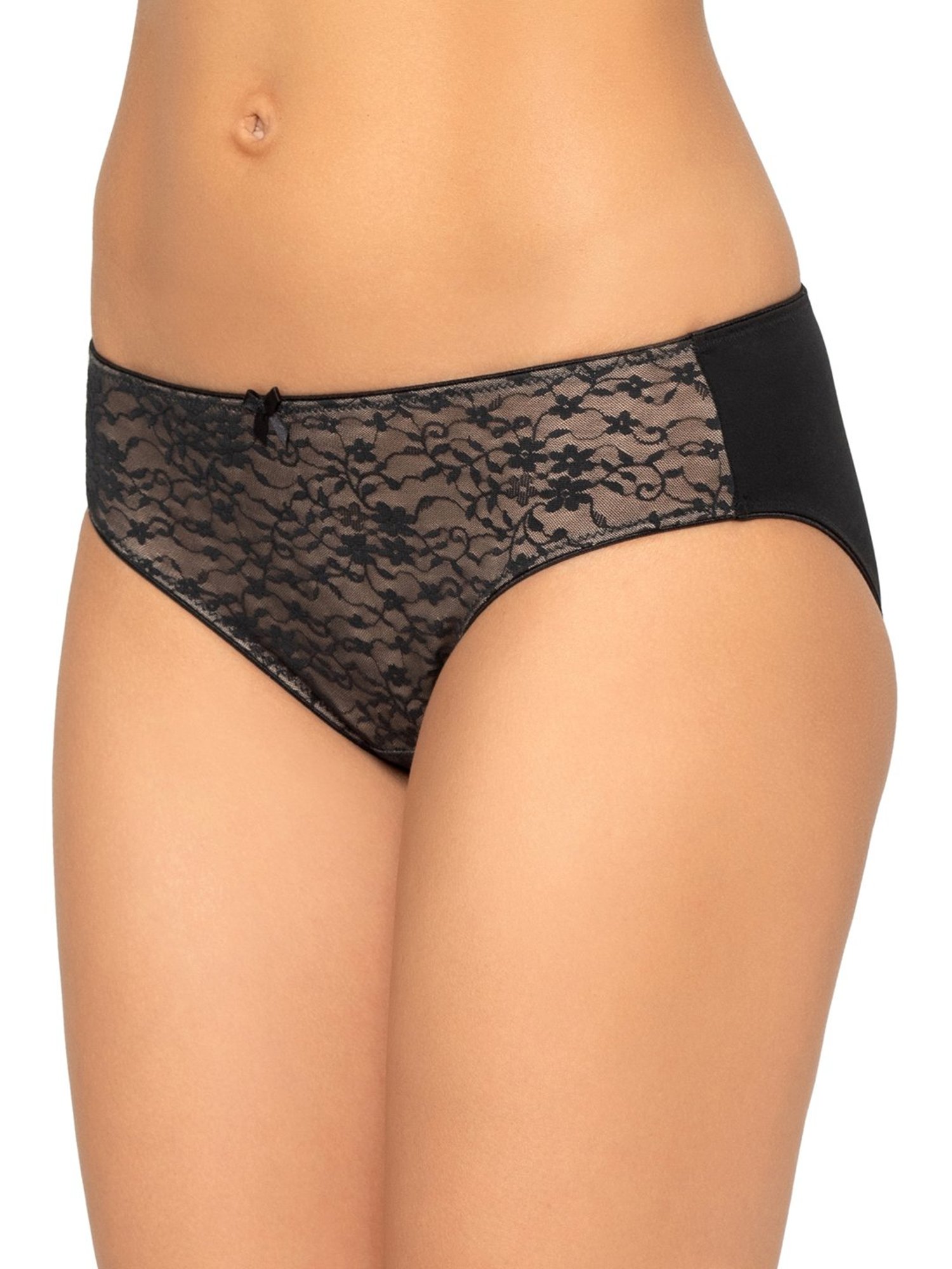 Triumph Black Lace Hipster Panty