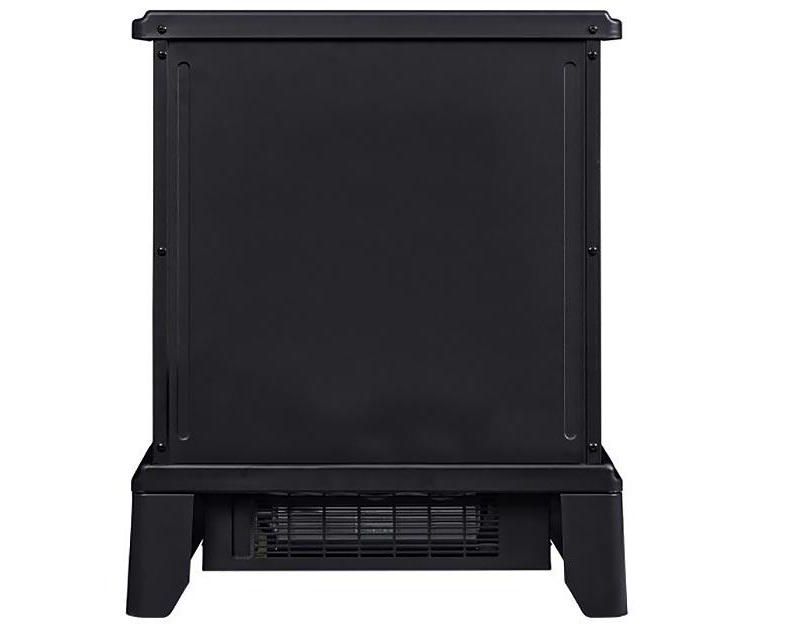 Duraflame Black Infrared 3D Freestanding Stove with Pedestal Base - DFI-7105-01