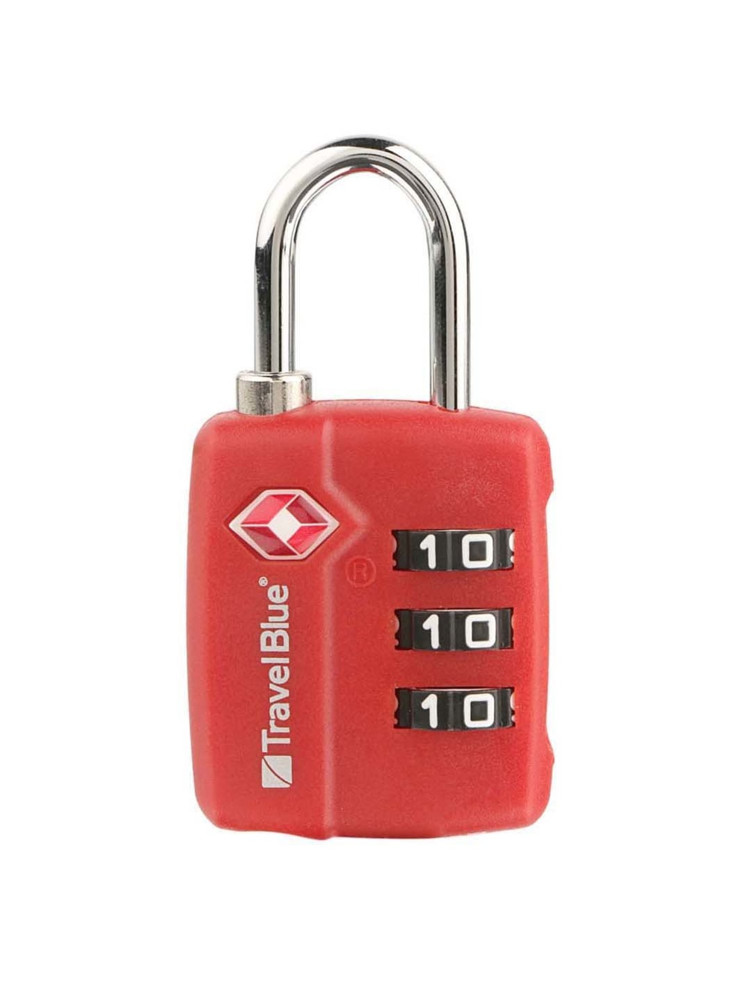 Travel Blue Red TSA Lock - Pack of 2