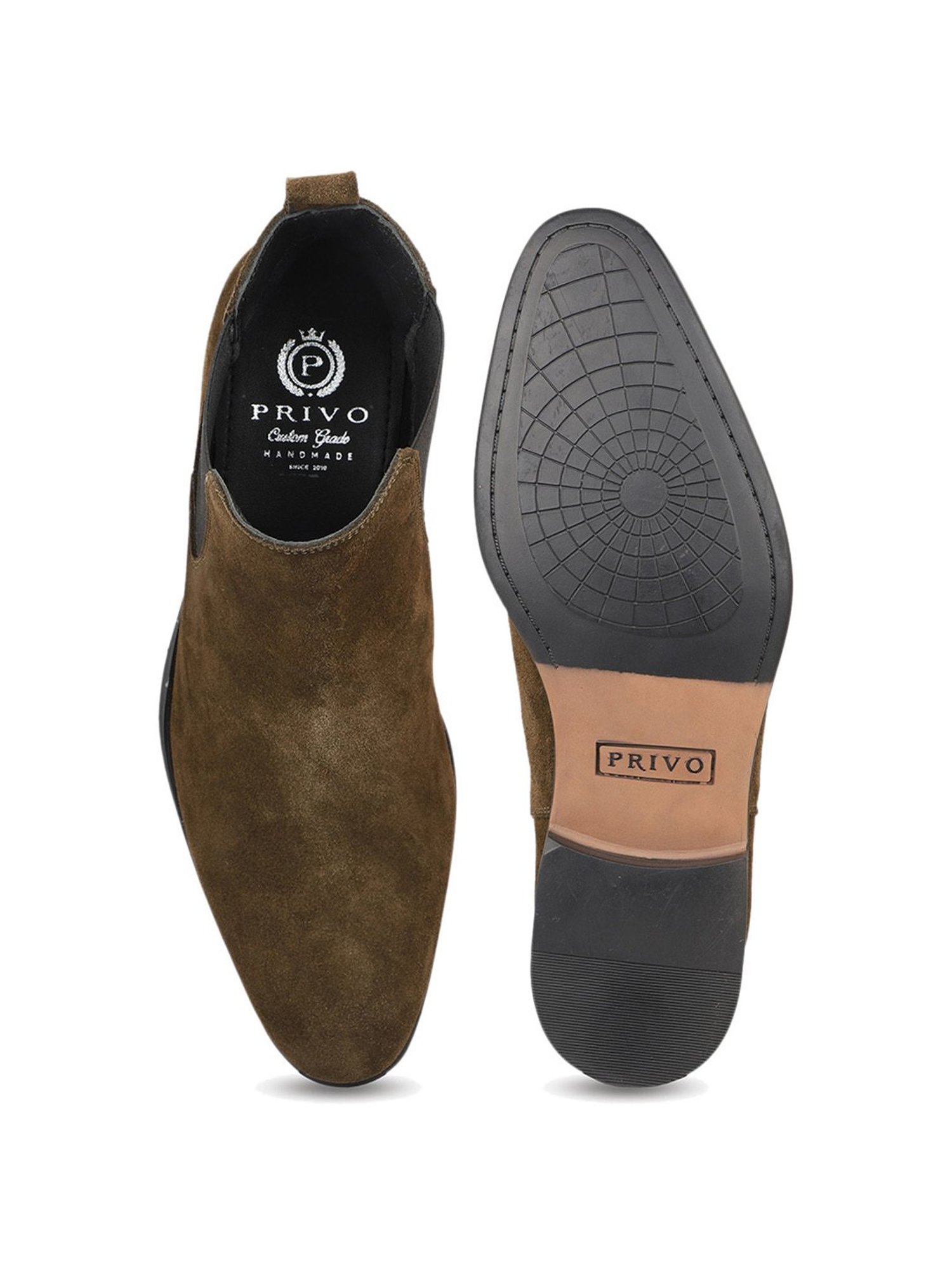 Privo by Inc.5 Men's Green Chelsea Boots