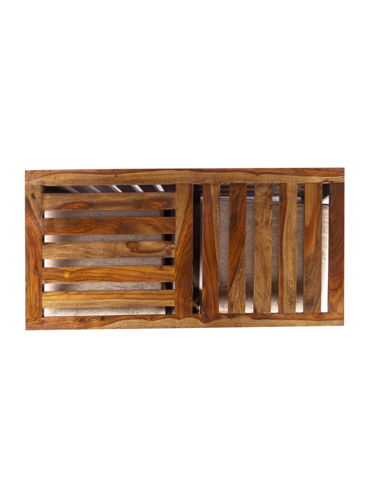 Ikiriya Irish Brown & Beige Wood Coffee Table