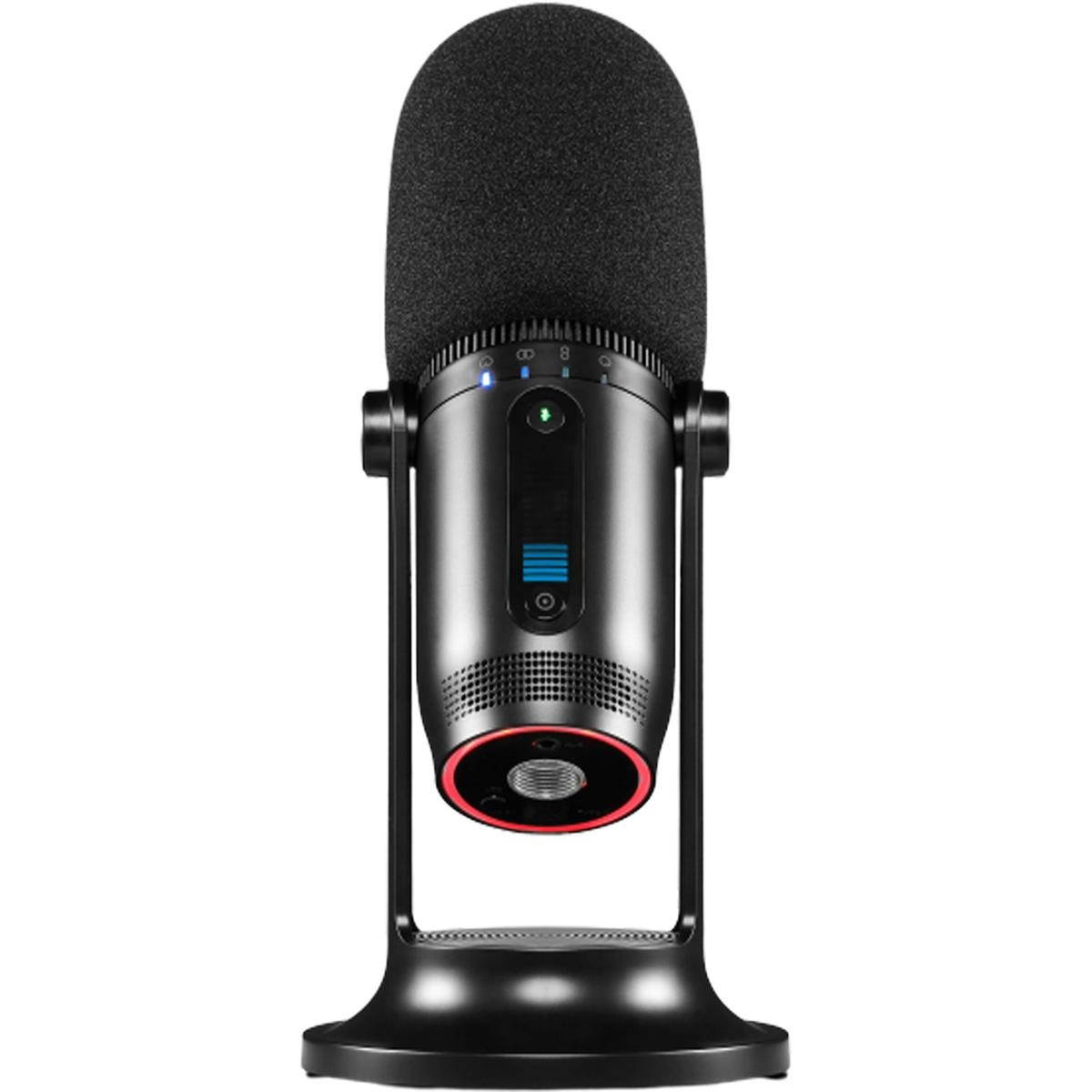 Thronmax MDrill One Pro USB Microphone with Tabletop Stand, Jet Black #M2PB