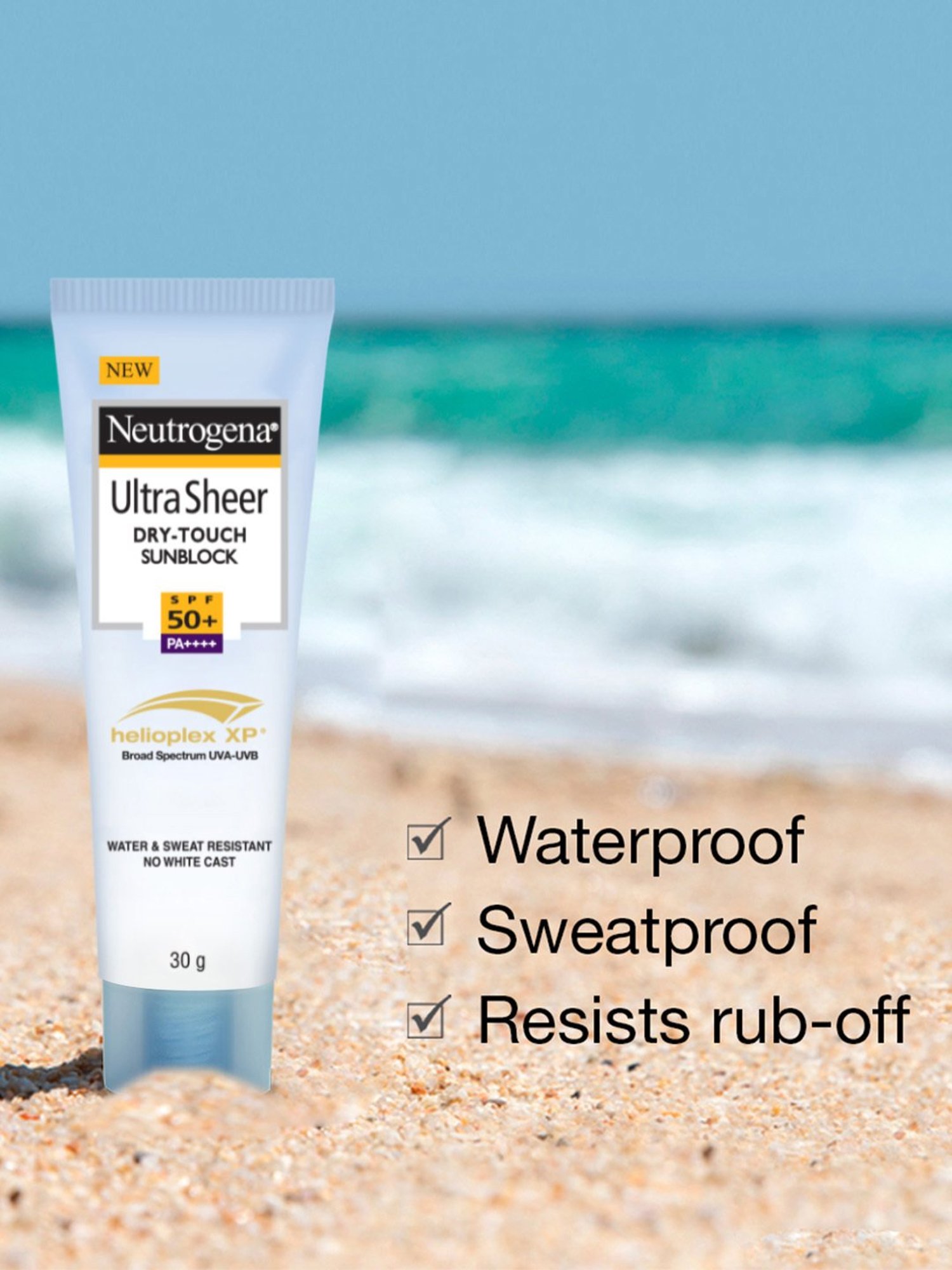 Neutrogena Ultra Sheer Dry-Touch Sunblock SPF 50+ PA++++ - 80 gm