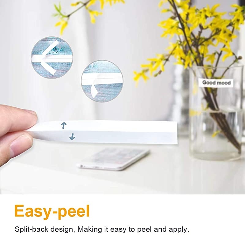 Compatible Label Tape Replacement for Brother Ptouch M-Tape M231 M-K231 MK231(12mm) 0.47Inch x (8m)26.2 Feet, Black on White Work with Ptouch PT-M95 PT-90 PT70 PT-65 PT85 4 Pack