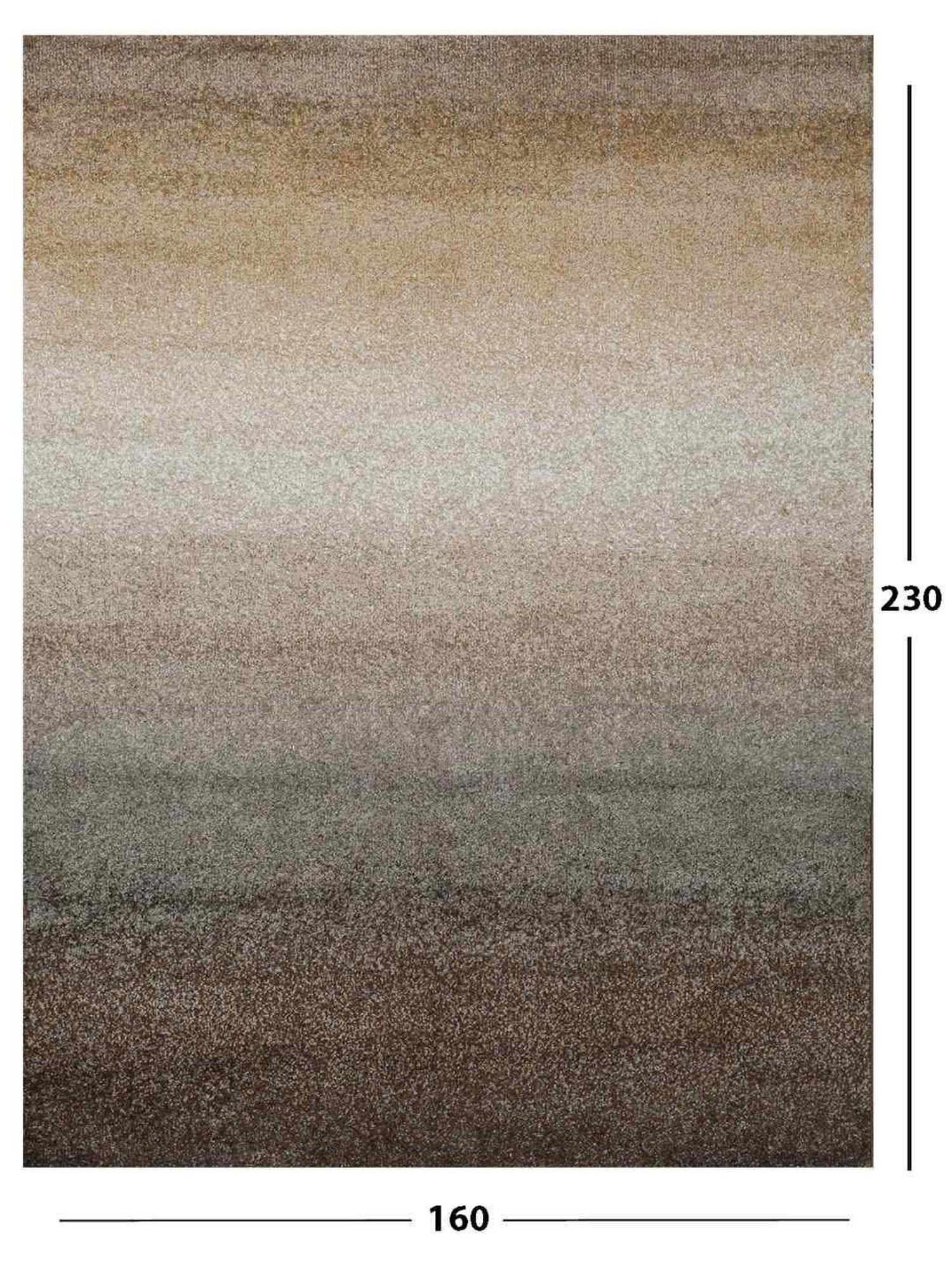 Ddecor Live Beautiful Mineral Brown Polypropylene Large Rugs