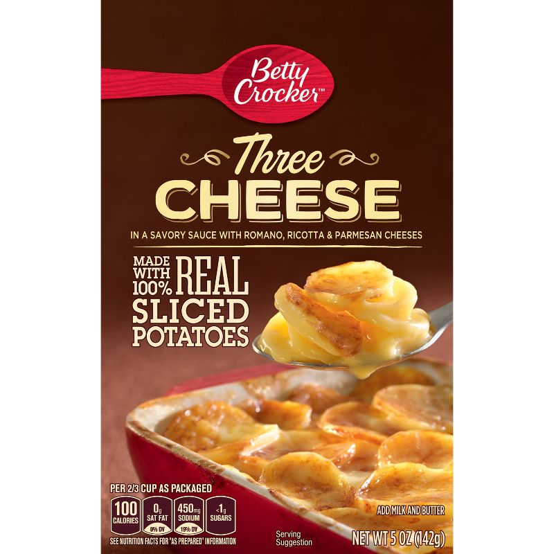 Betty Crocker Three Cheese Potatoes 5.5oz