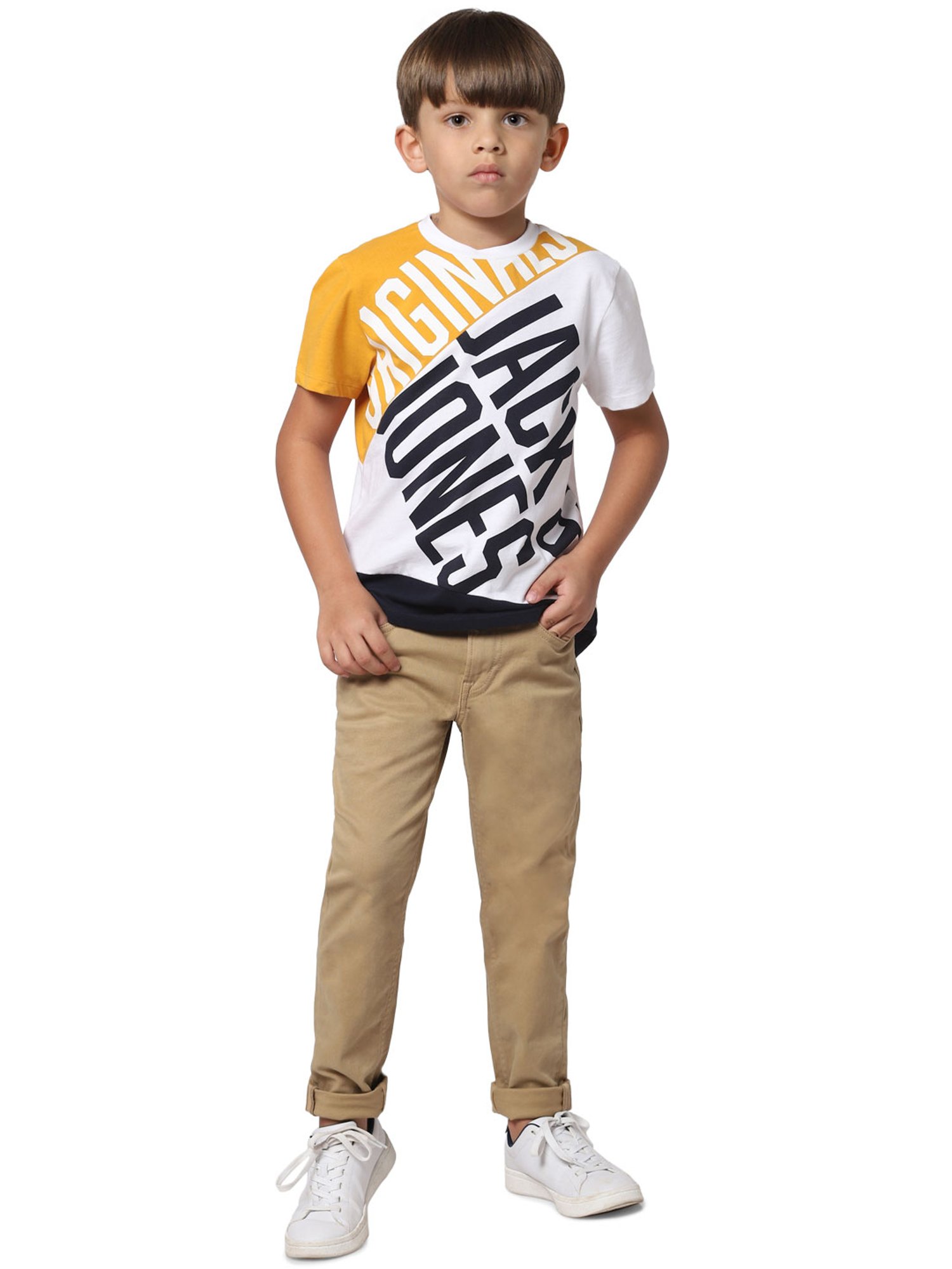 Jack & Jones Junior Multicolor Color Block T-Shirt