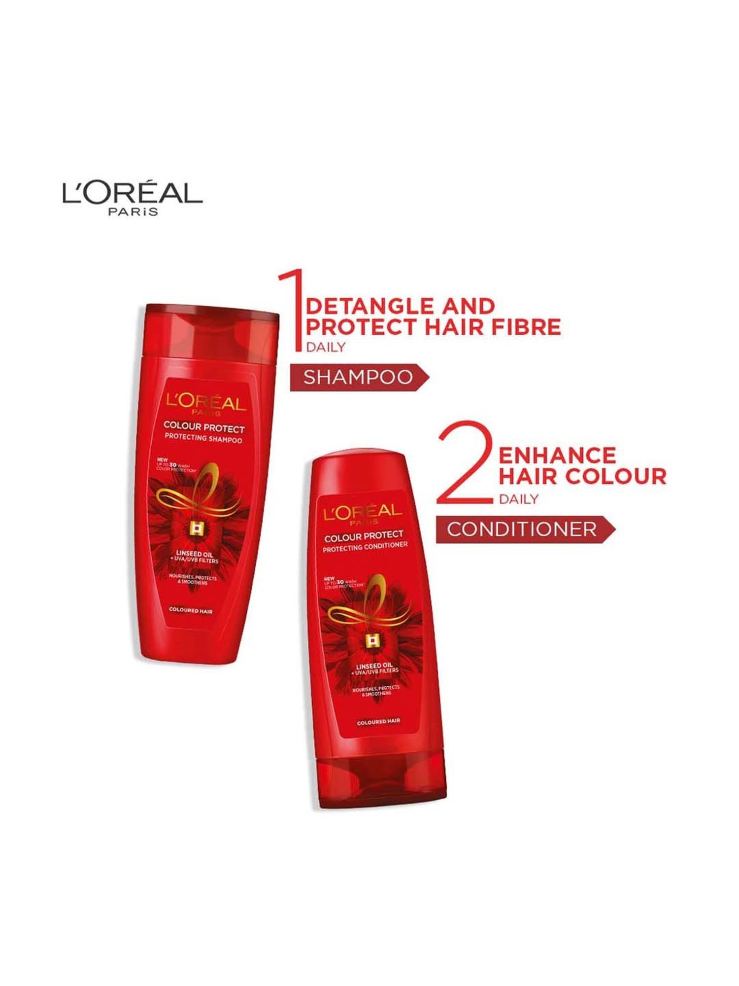 L'Oreal Paris Color Protect Shampoo - 396 ml