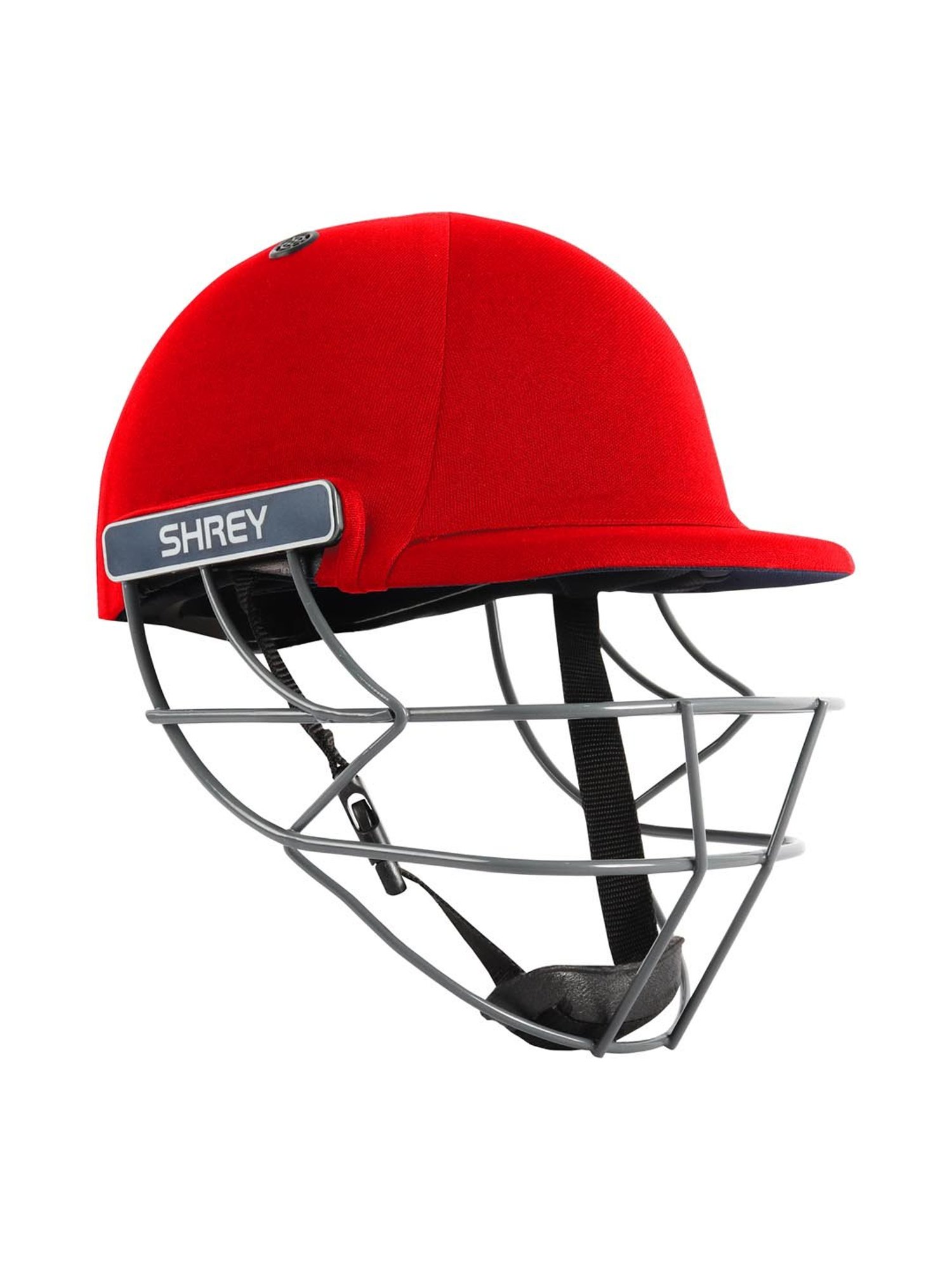 Shrey Red Performance Steel Cricket Helmet (M)