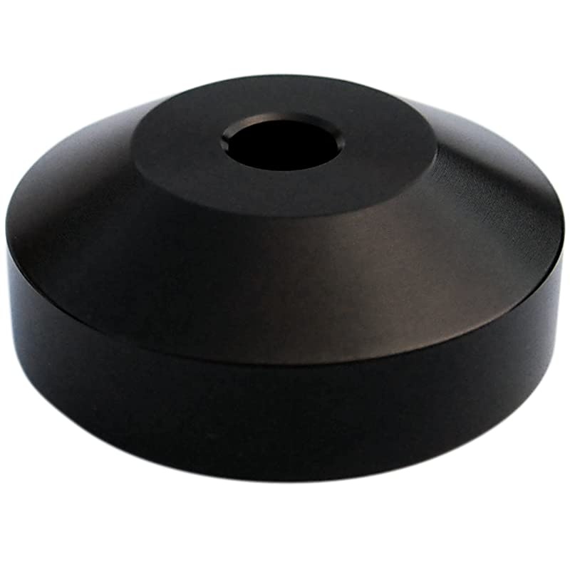 RPM Adapter - Aluminum - 7 inch Vinyl Record Dome Adapter (Black Anodized)