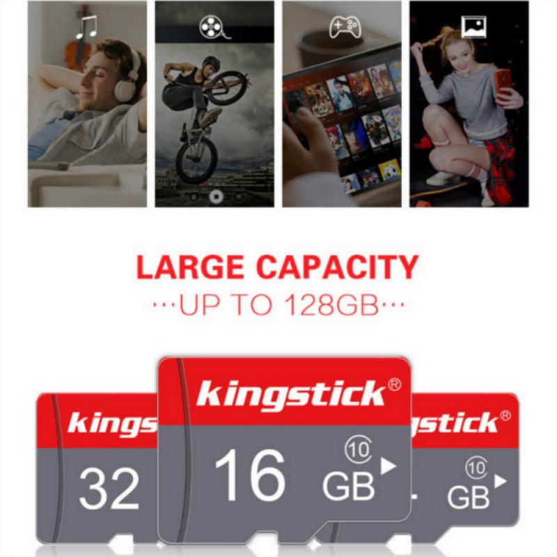 Micro SD Card 128GB (Class 10 Fast Speed) Micro SD Card/TF Memory Card with Adapter for Phone, Dash Came, Surveillance, Camera, Tachograph, Tablet, Computers, Drone(128gb)