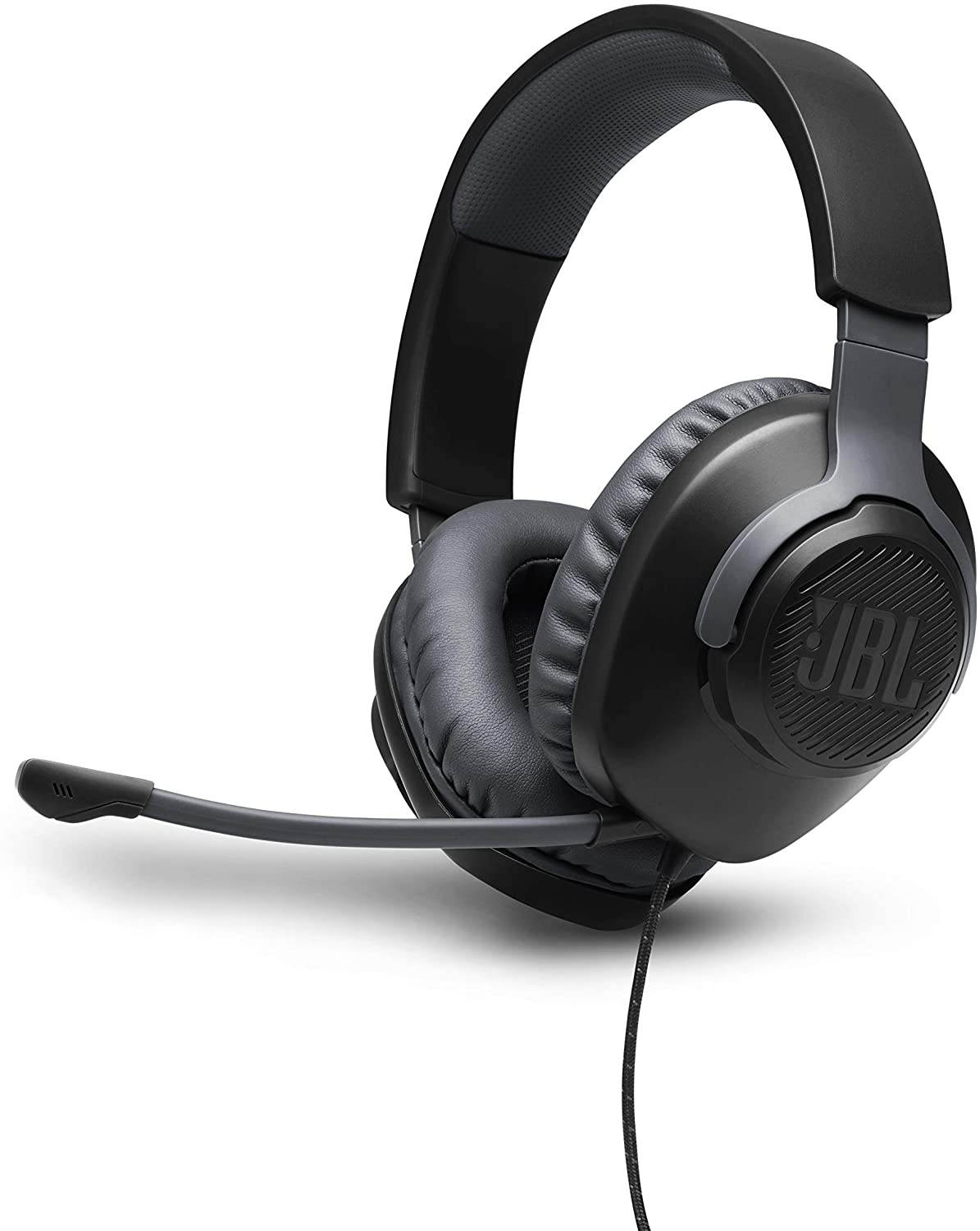 JBL Quantum 100 - Wired Over-Ear Gaming Headphones - Black
