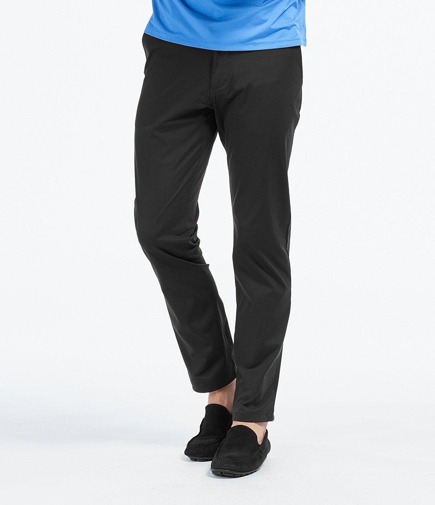 RHONE Slim-Fit Flat-Front Commuter Stretch Pants