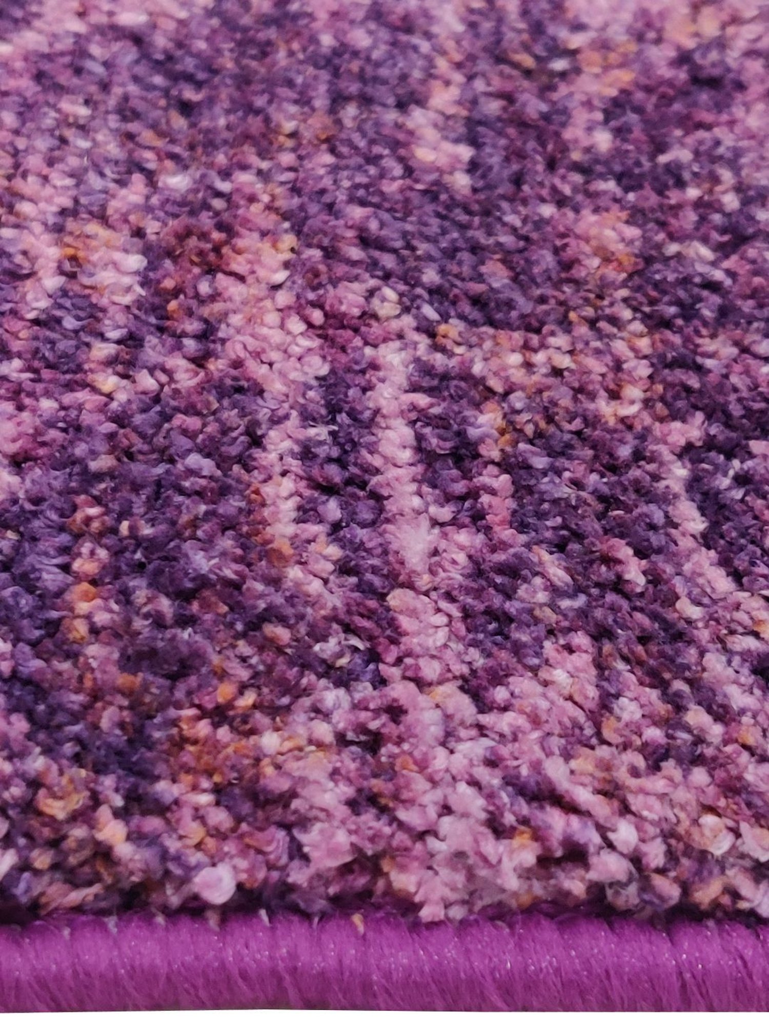 Bianca Red Microfibre Non-Slip Rug