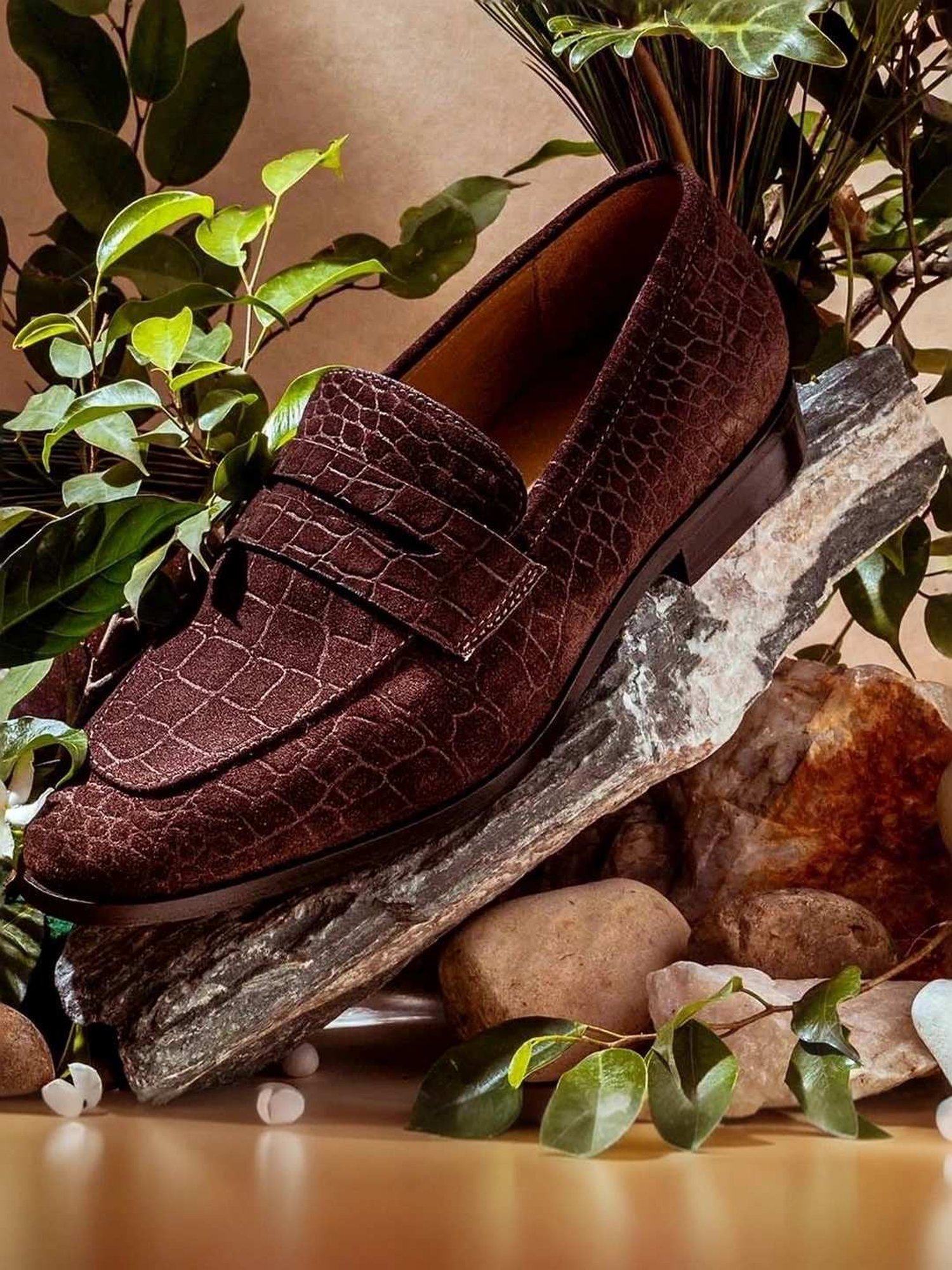 Saint G Men's Alessandro Brown Loafers