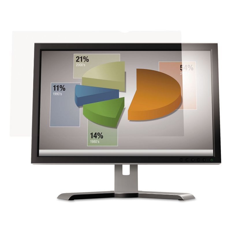3M Antiglare Flatscreen Frameless Monitor Filters for 27" Widescreen LCD 16:9 AG270W9B