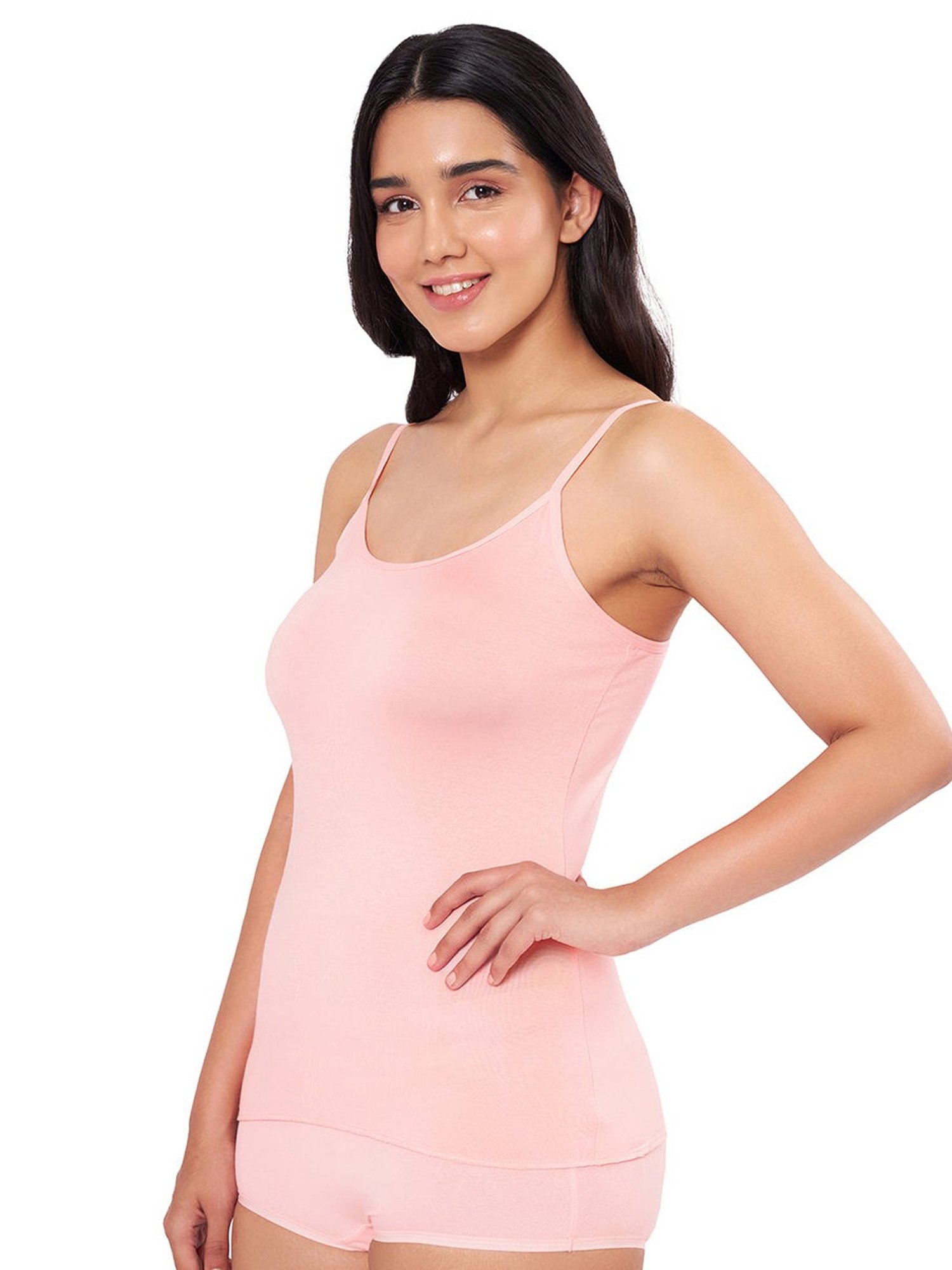 Amante Pink Full Coverage Camisole