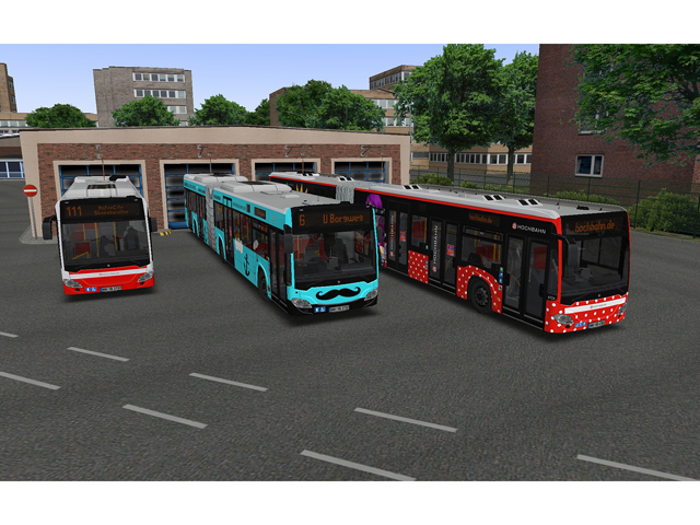 OMSI 2 Add-On E-Bus Hamburg  [Online Game Code]