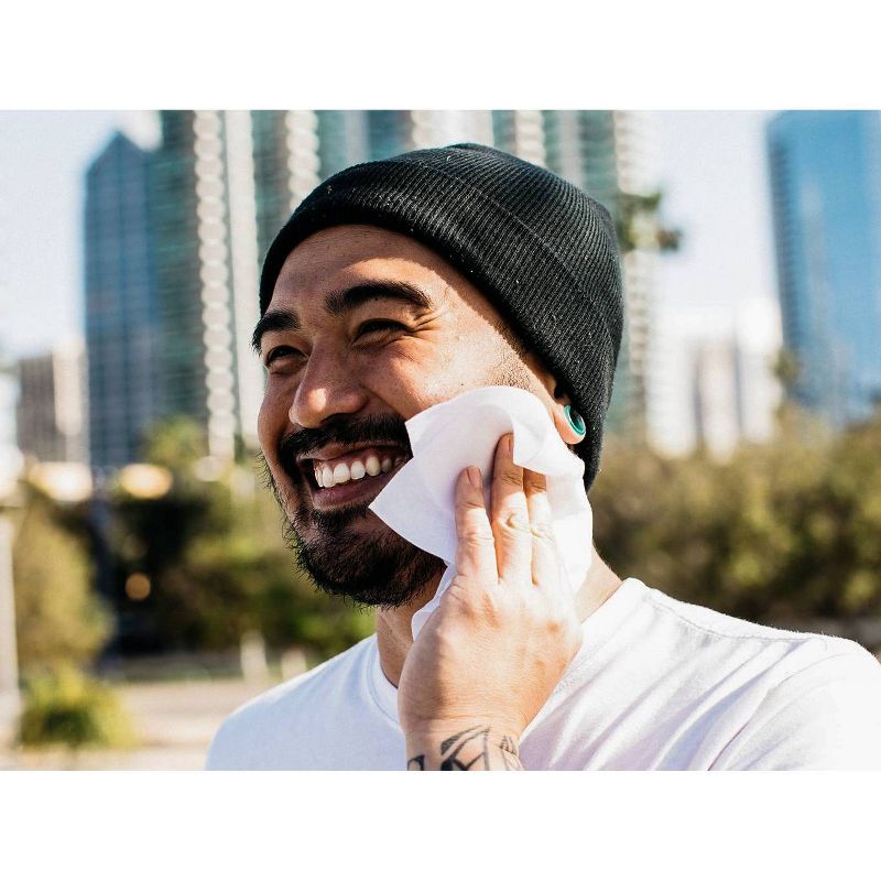 Hustle Clean Face Wipes - 25ct